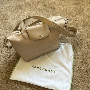 Longchamp Classic Beige Crossbody Bag